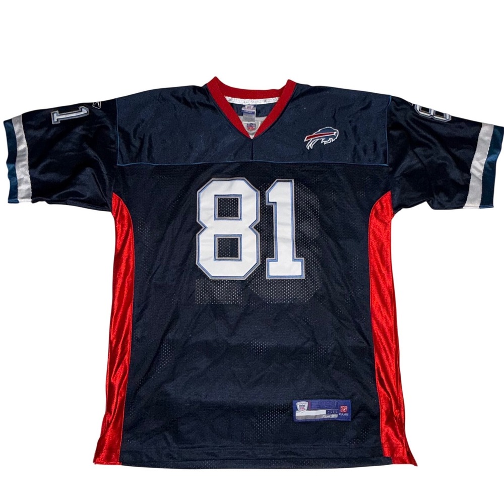 Reebok Buffalo Bills Jersey 56 XXXL Navy Terrell Owens 81 NFL Football‎ Retro